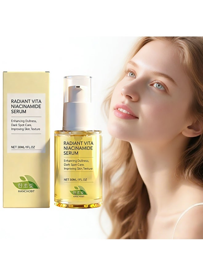 HANCHOBIT Facial Moisturizing Essence Liquid - Gentle Moisturizing and Hydrating for Smooth and Shiny Facial Skin Care Essence 30ml - Image 1